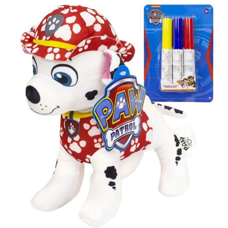 Plyšák Tlapková Patrola Marshall kreslící