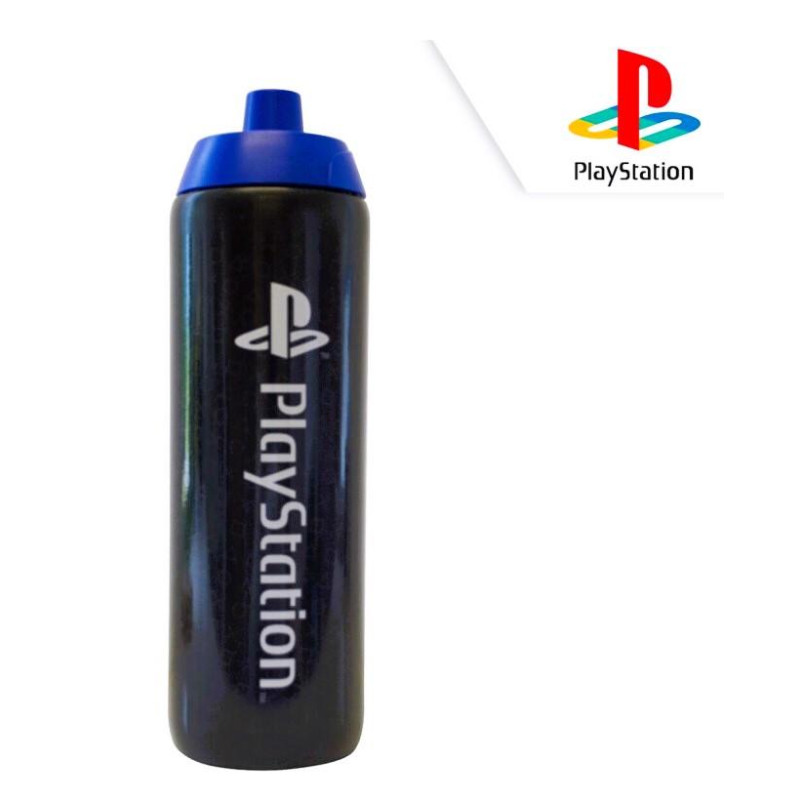 Láhev Playstation Černá