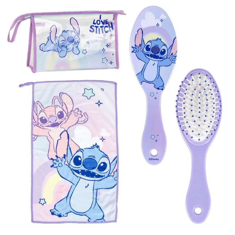 3- Dílná Hygienická Taštička Lilo a Stitch a Angel