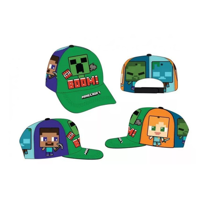 kšiltovka Minecraft Boom