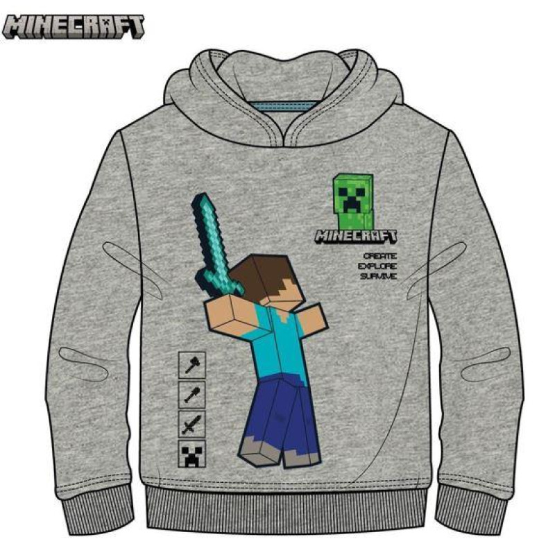 Mikina Minecraft Steve