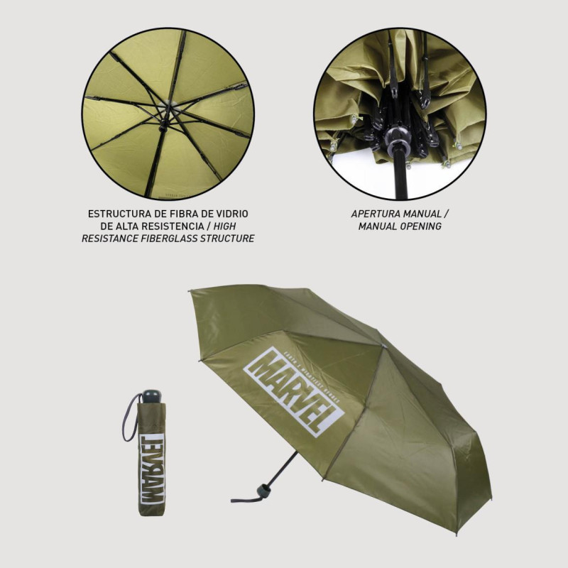 DEŠTNÍK MARVEL khaki