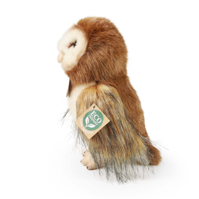 Plyšová sova pálená 20 cm ECO-FRIENDLY