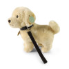 Plyšový pes zlatý retrívr s vodítkem 25 cm ECO-FRIENDLY