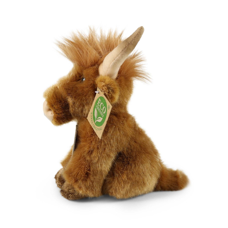 Plyšový skotský náhorní skot 16 cm ECO-FRIENDLY
