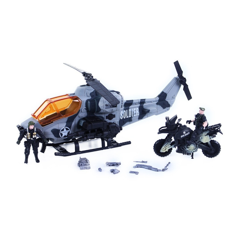 Helikoptéra vojenská s příslušenstvím
