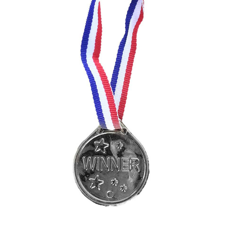 Medaile stříbrné 6 ks