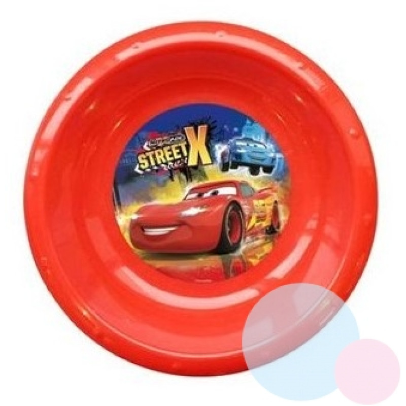 PLASTOVÝ TALÍŘ CARS 3D