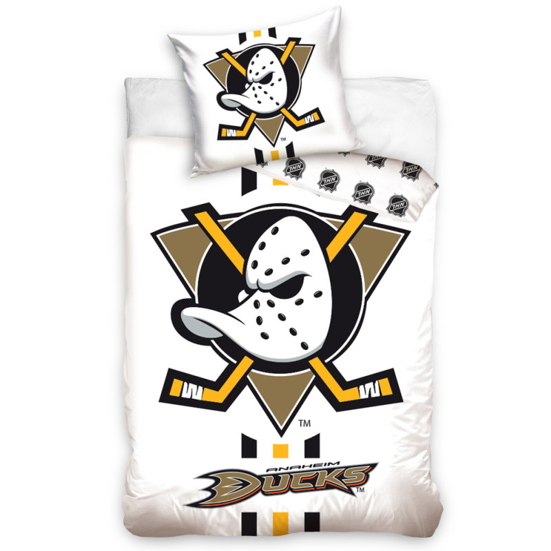 Povlečení NHL Anaheim Mighty Ducks White