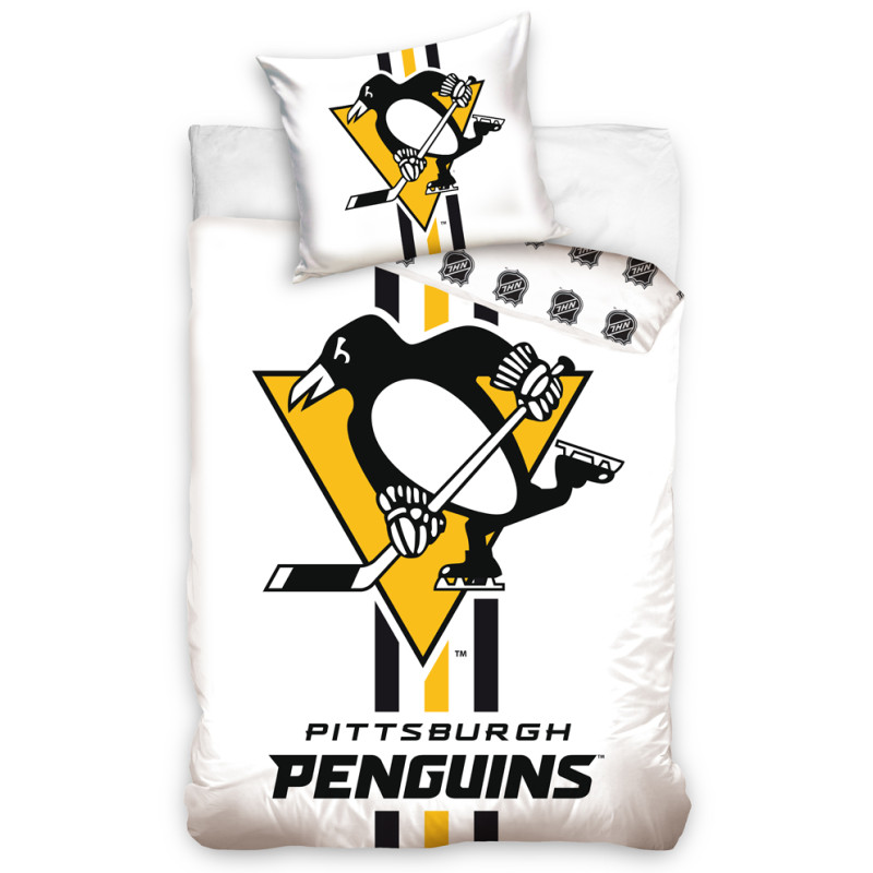 Povlečení NHL Pittsburgh Penguins White