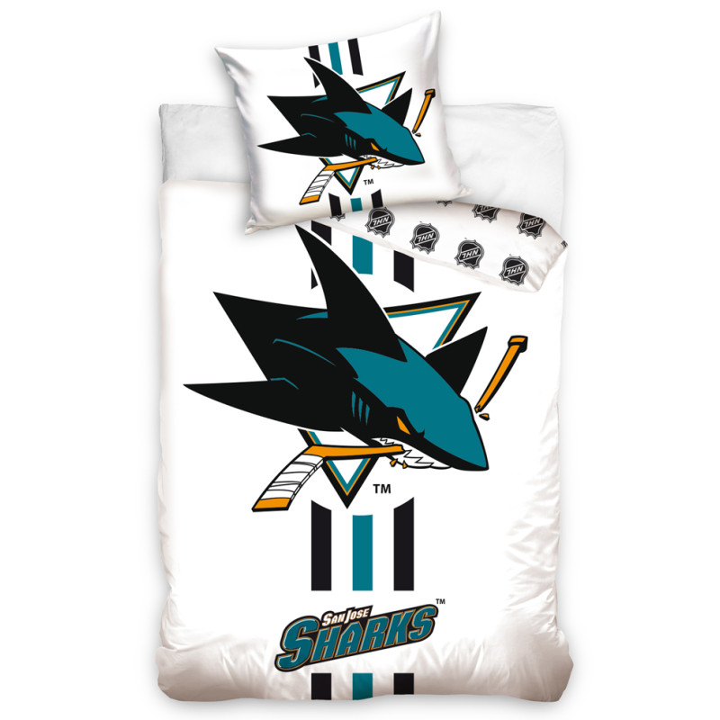 Povlečení NHL San Jose Sharks White