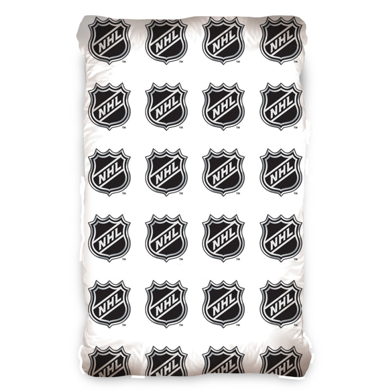 Prostěradlo NHL Logo White