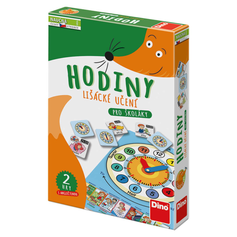 Hra Hodiny - Lišácké učení