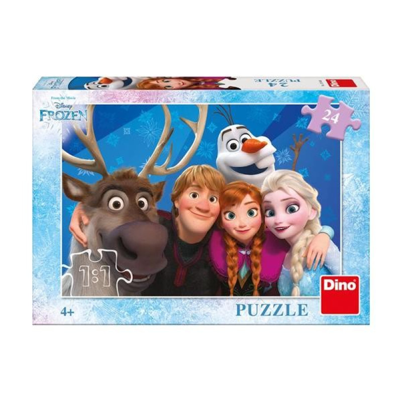 Puzzle Ledové království Selfie 24 dílků