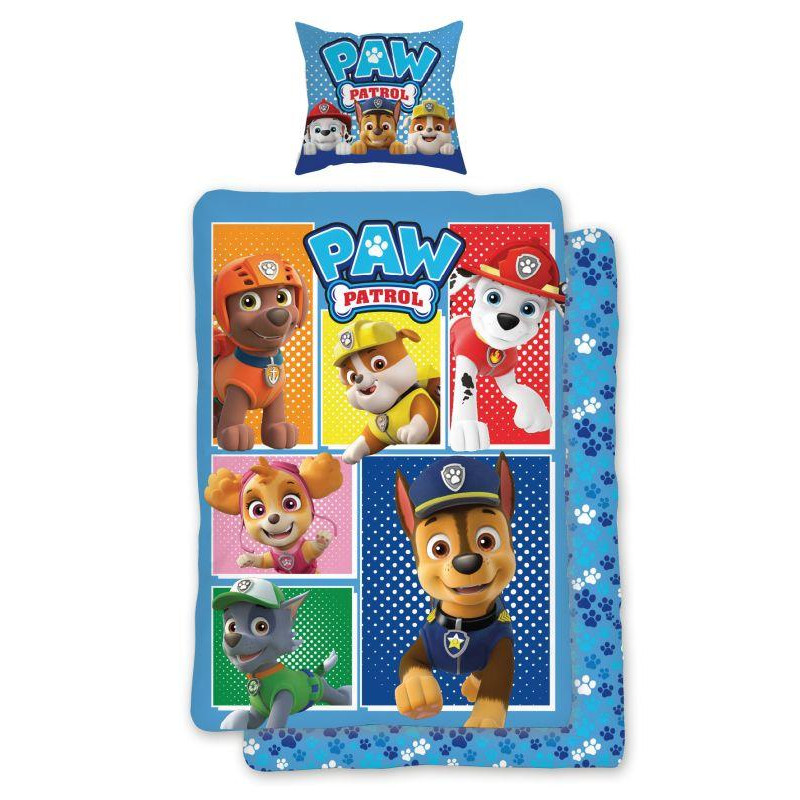 Povlečení do postýlky Paw Patrol tým