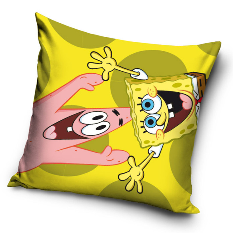 Povlak na polštářek Sponge Bob a Patrick