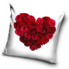 Povlak na polštářek Srdce z růží