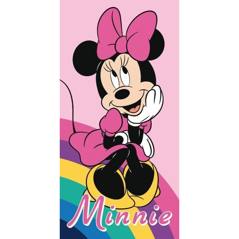 Osuška Minnie pink
