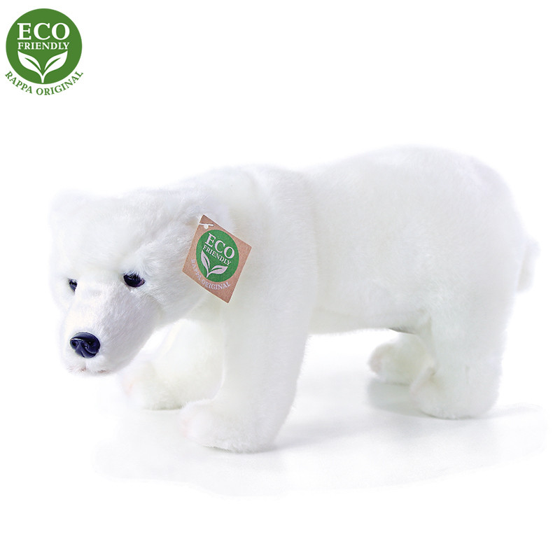 Plyšový medvěd polární 28 cm ECO-FRIENDLY