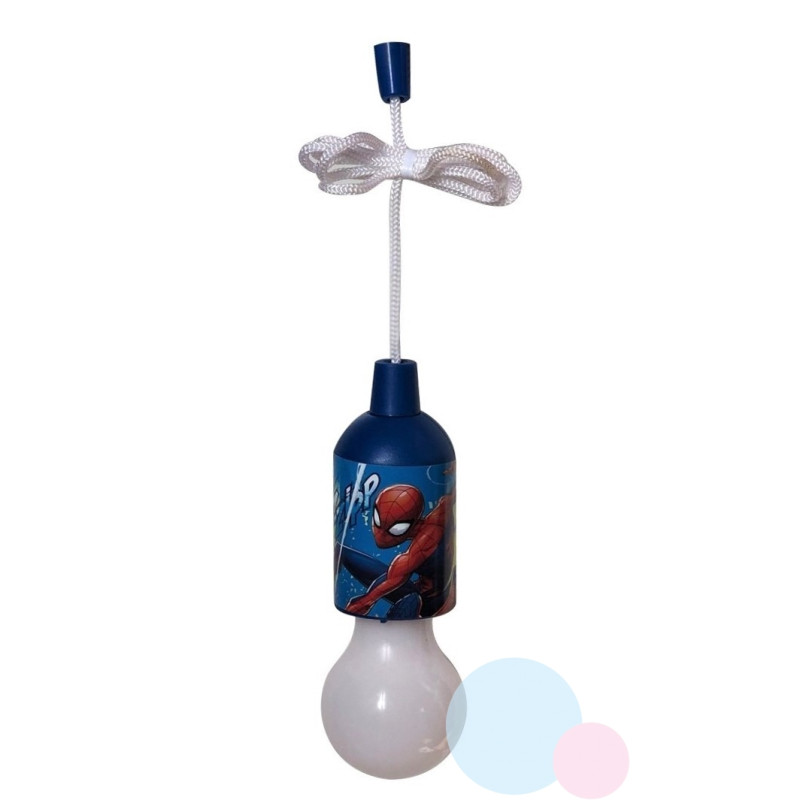 ZÁVĚSNÁ ŽÁROVKA  SPIDERMAN led