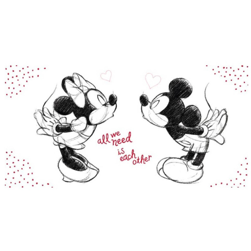 Osuška Mickey a Minnie All We Need