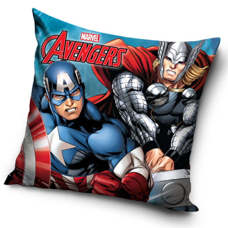 Povlak na polštářek Kapitán Amerika a Thor