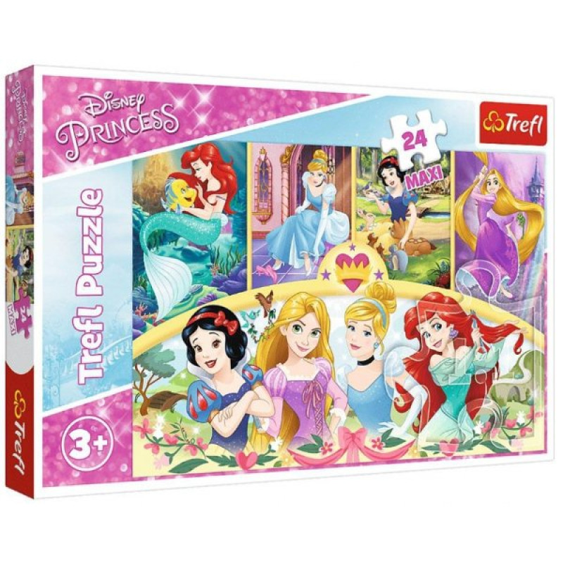 PUZZLE MAXI DISNEY PRINCEZNY 24 dílků