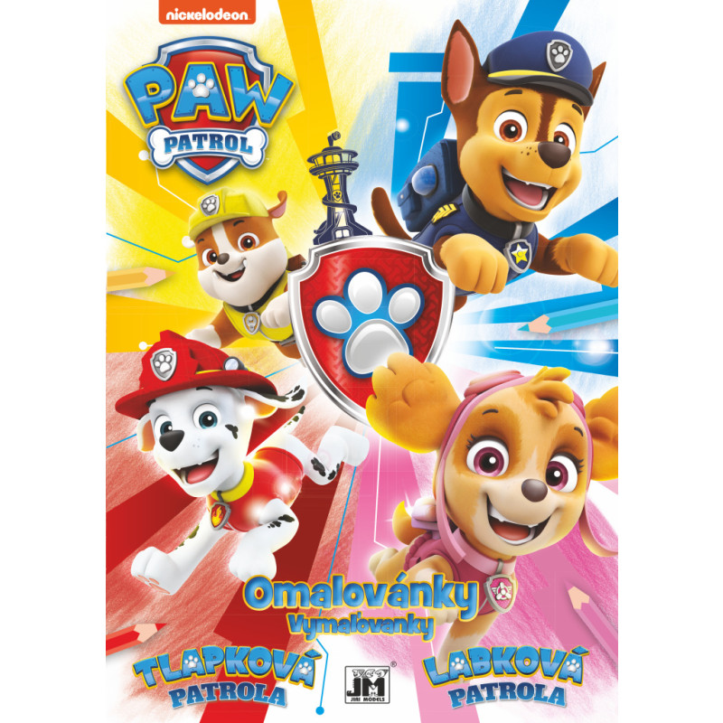 Omalovánka A4 Paw Patrol