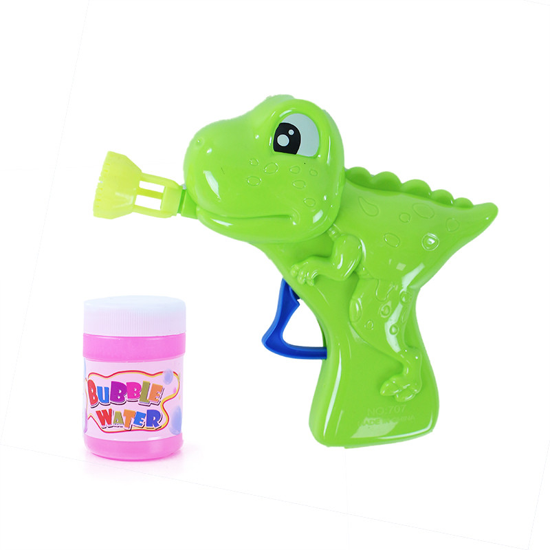 Pistole bublifuk dinosaurus