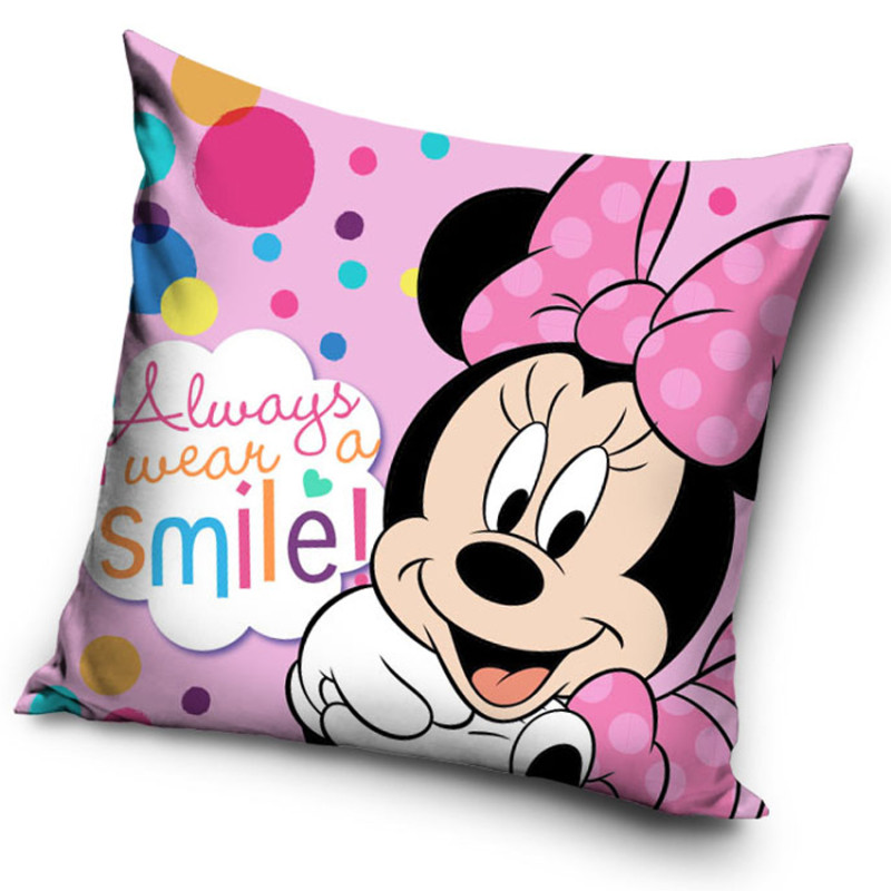 Povlak na polštářek Minnie Always Smile
