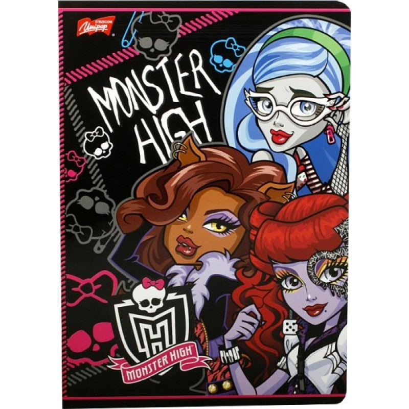 SEŠIT A5 MONSTER HIGH linkovaný