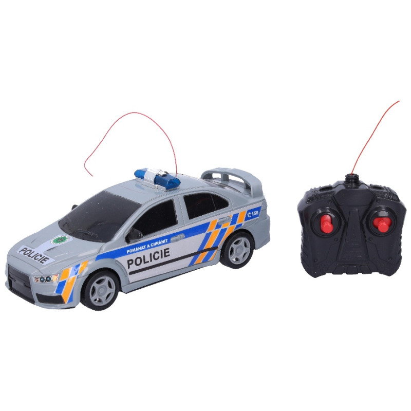 Auto RC na dálkové ovládání policie ČR 23 cm