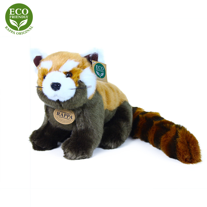 Plyšová panda červená 25 cm ECO