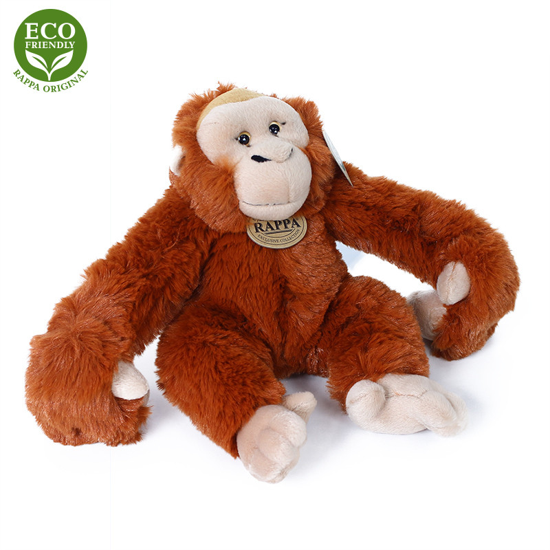 Plyšový orangutan závěsný 20 cm ECO