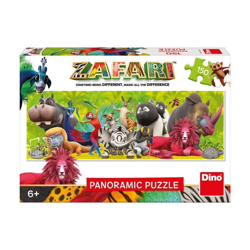 Puzzle 150 dílků Zafari - přátelství