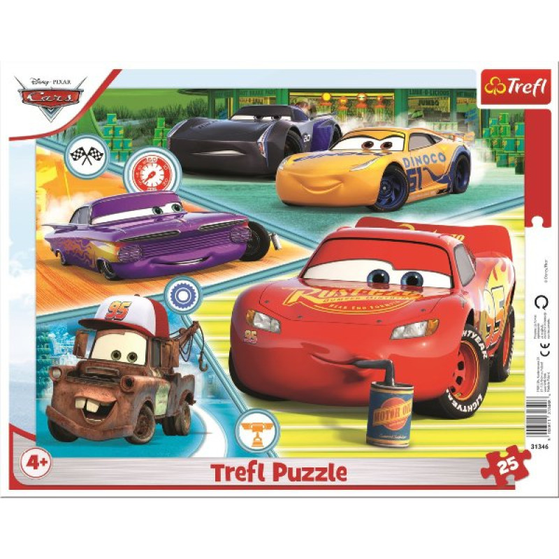 PUZZLE CARS 25 dílků