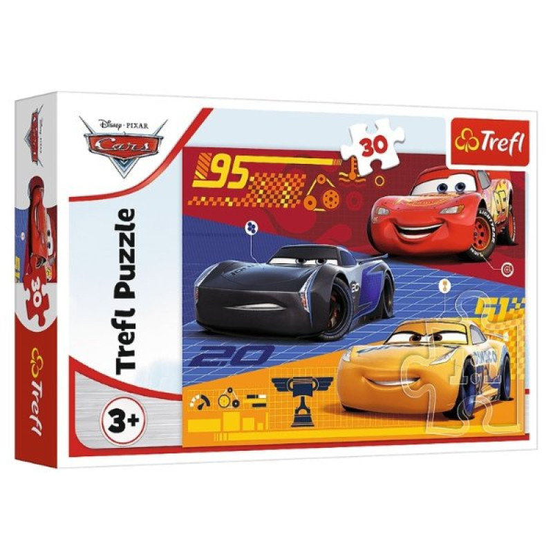 PUZZLE DISNEY CARS 3 30dílků