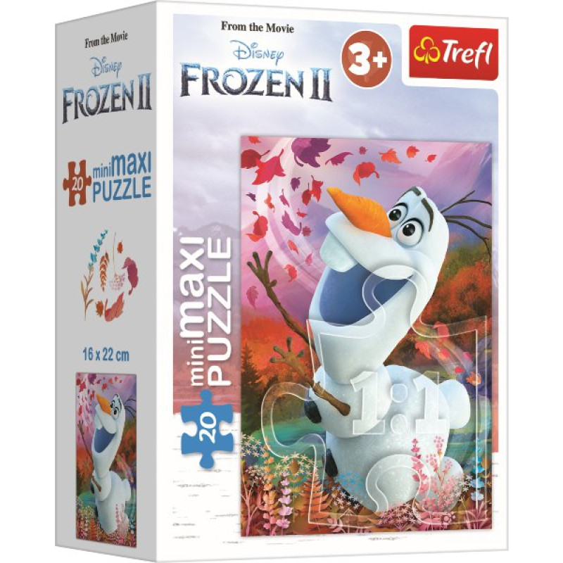 PUZZLE FROZEN 2 Olaf 20 dílků