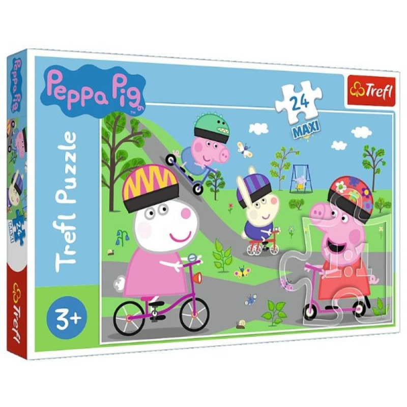 PUZZLE MAXI PEPPA PIG AKTIVNÍ DEN 24 dílků