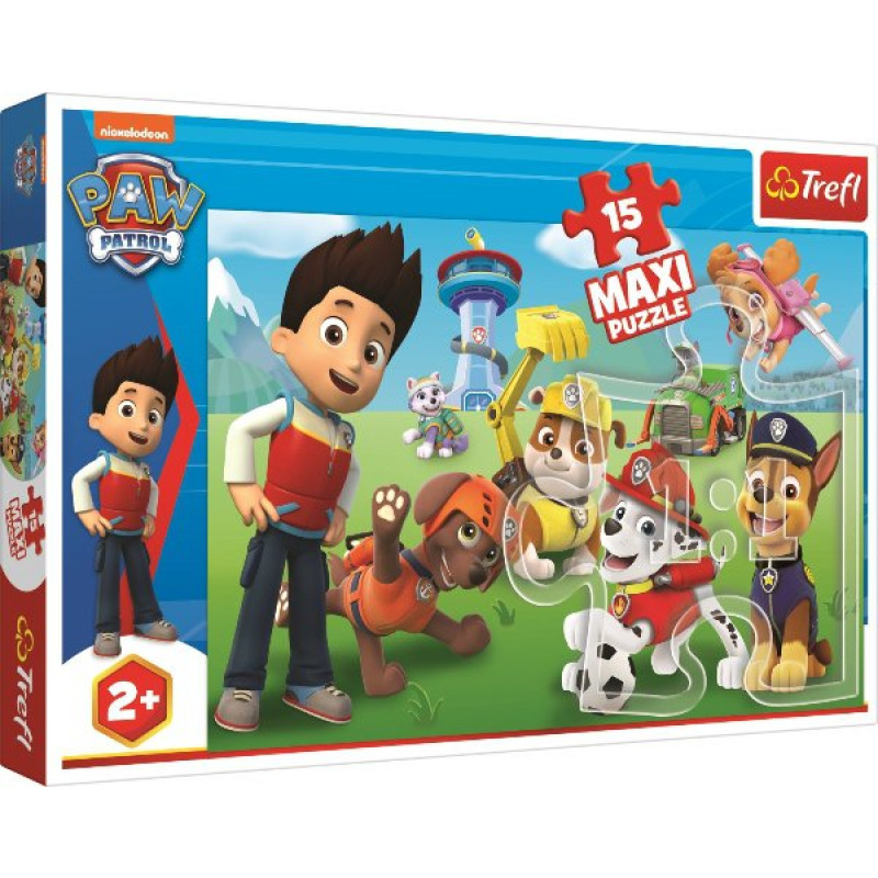 PUZZLE PAW PATROL MAXI 15 dílků