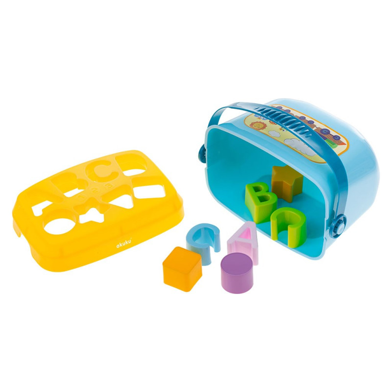 Edukační kbelík s kostkami 16 ks