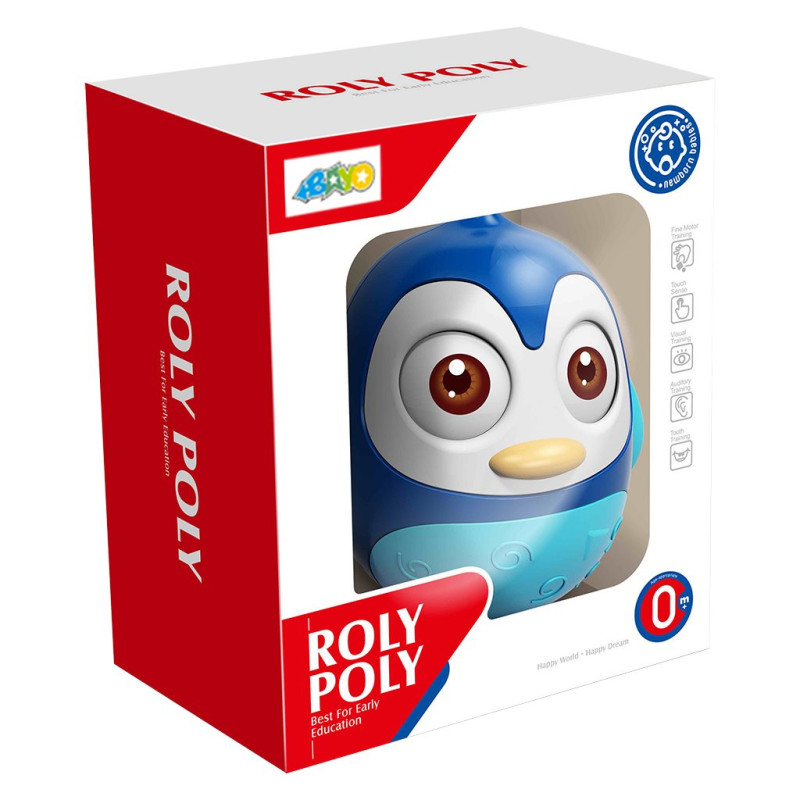 Kývací hračka Bayo tučňák blue barva:Modrá
