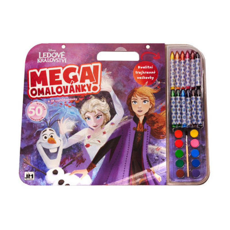 Omalovánka mega set FROZEN - Ledové království