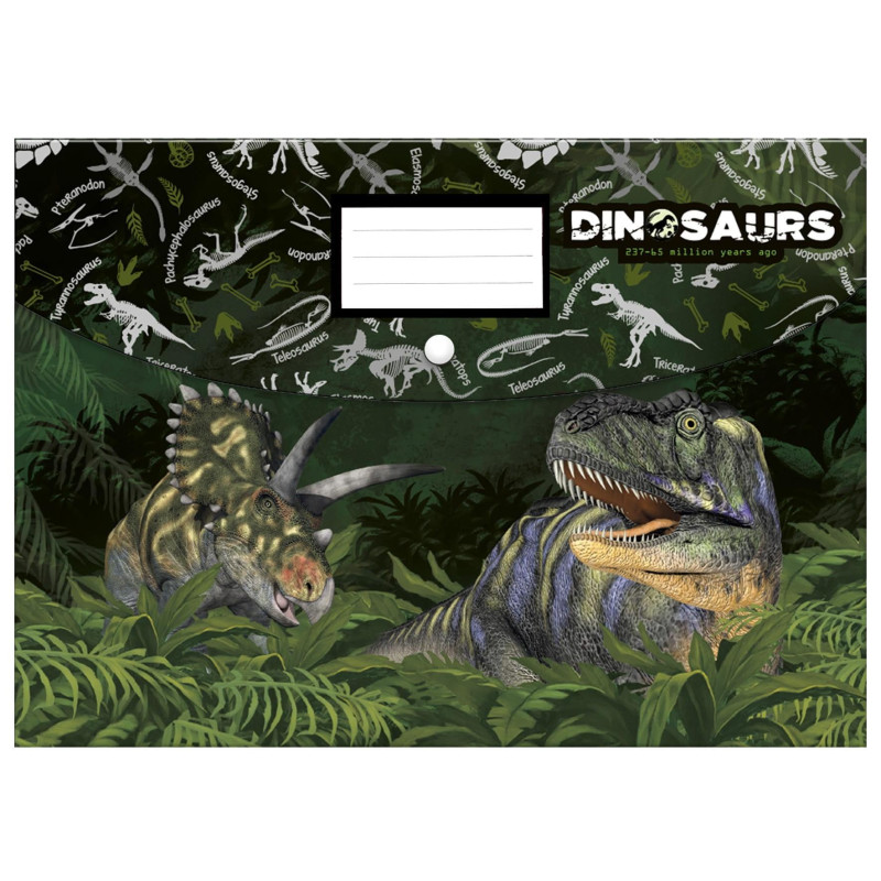 SLOŽKA NA SEŠITY DINOSAUR