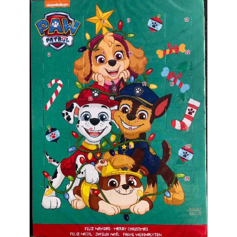 ADVENTNÍ KALENDÁŘ PAW PATROL