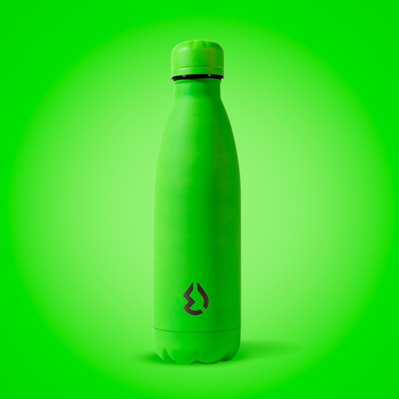 Nerezová Termo láhev fluo zelená