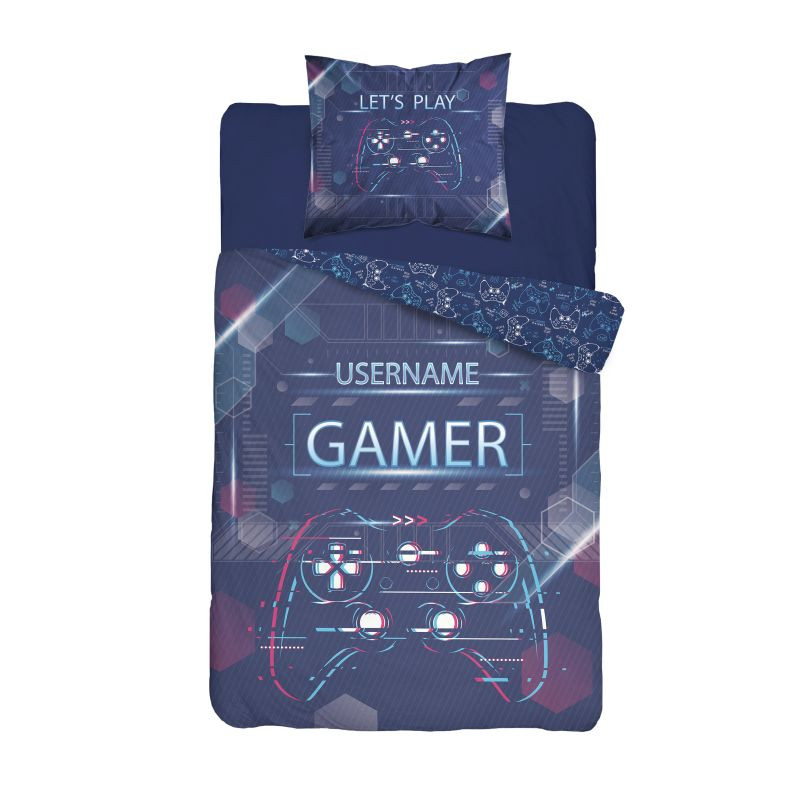 Povlečení Gamer blue