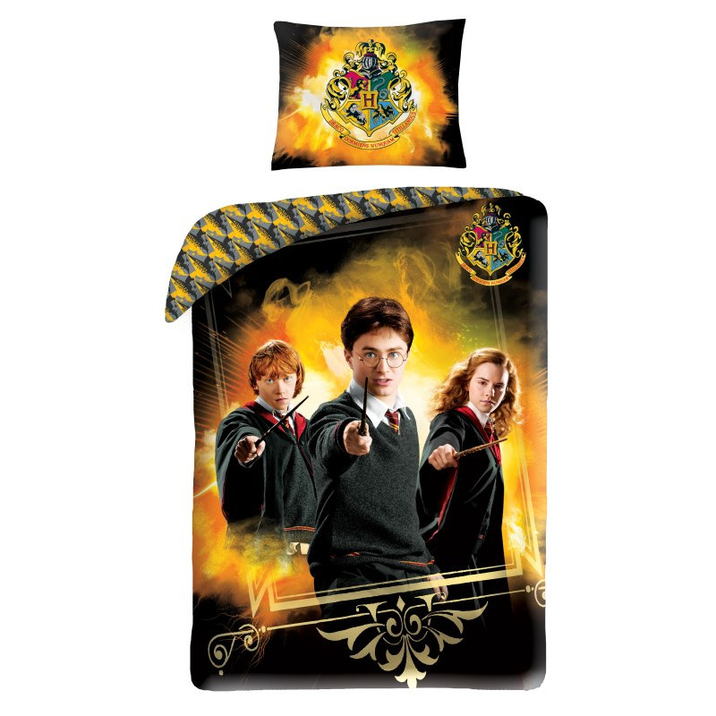 Povlečení Premium Harry Potter gold