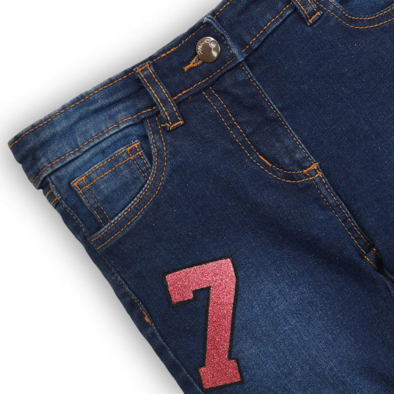 Kalhoty džínové s elastenem Čísla