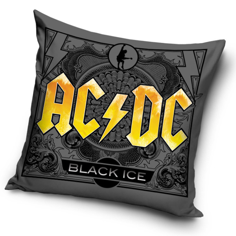 Povlak na polštářek AC/DC Black Ice Tour